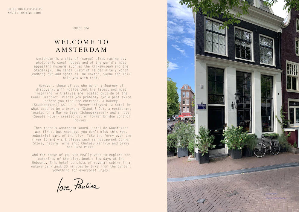 Knjiga The Amsterdam Guide