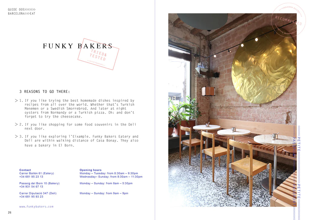 Knjiga The Barcelona Guide