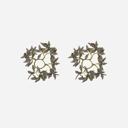 Obročki za sveče Pearl (2 v setu)