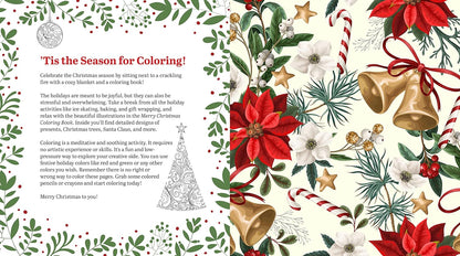 Pobarvanka Merry Christmas