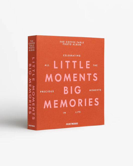 Foto album Little Moments Big Memories, orange